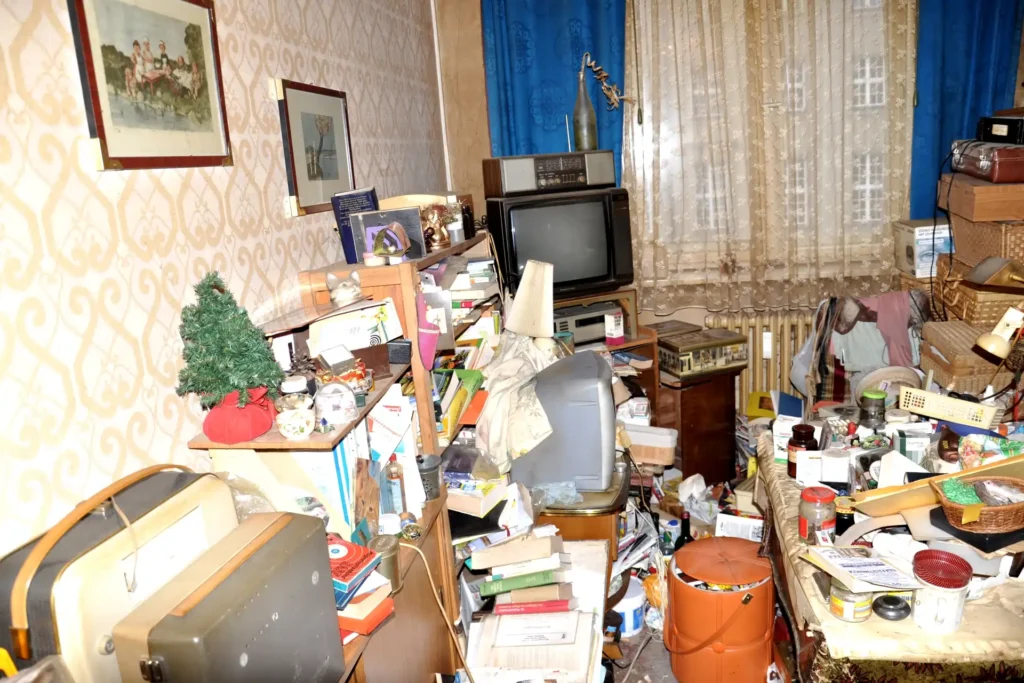 entruempelung einer messie wohnung
