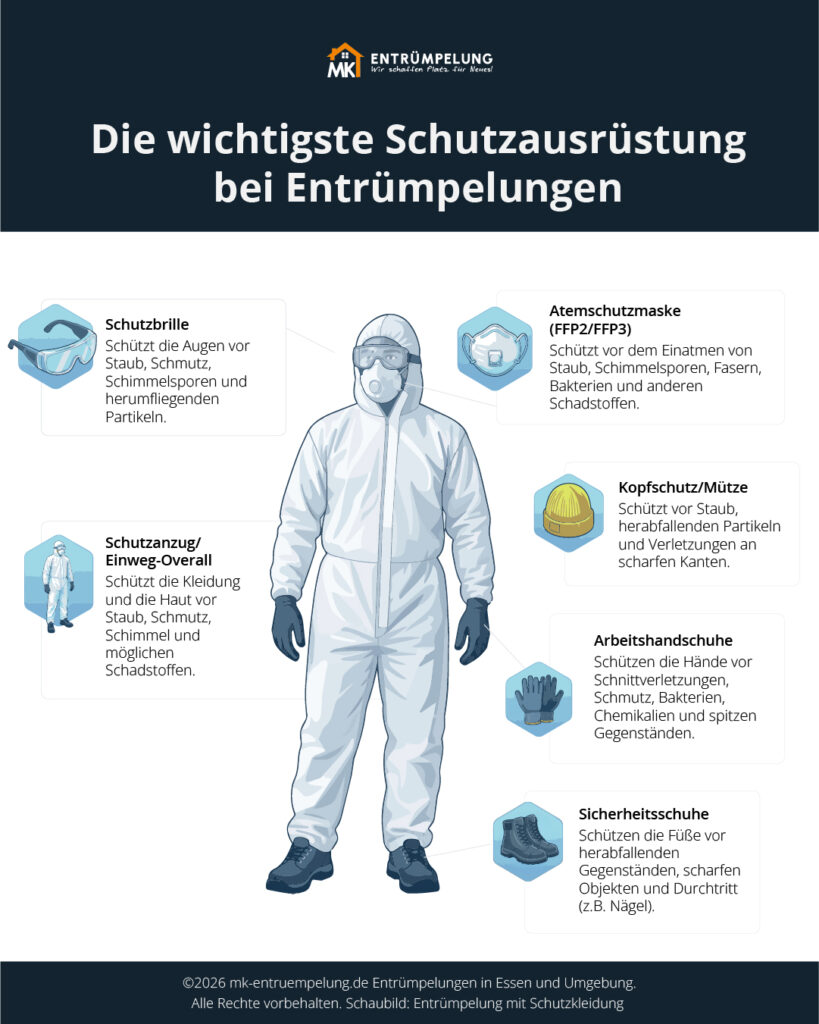 mk entruempelung entruempelung mit schutzkleidung